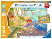 RAVENSBURGER 00198 tiptoi&reg; Puzzle f&uuml;r kleine Entdecker: Dinosaurier