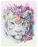 DIAMOND DOTZ DD11023 Diamond Painting Bohemian Tiger - Ge&uuml;bte