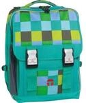 Take it Easy Schulrucksack London Chess t&uuml;rkis