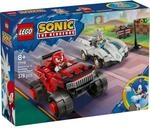 LEGO&reg; Sonic the Hedgehog&trade; 77118 Silvers Auto vs. Knuckles' Monstertruck