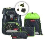 STEP BY STEP 138439 FIT Schulranzen-Set Danger Cat Chiko, 5-teilig