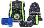 MCNEILL 9664322000 Bravo Dinopark Schulranzen &ndash; 9-teiliges Set mit Brotdose,