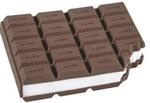 BRUNNEN Haftnotizblock Fun Collection, Schoko-Design, ca. 10 x 9cm, 100...