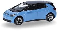HERPA 421126-002 1:87 Volkswagen (VW) ID.3, solid ocean blue