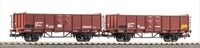 PIKO 28327 H0 2er Set Offener G&uuml;terwagen mit Graffiti, FS, Ep. V