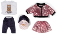 ZAPF 840757 BABY born Glam Outfit 43 cm