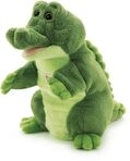 TRUDI 29918 Trudi Puppets Handpuppe Krokodil ca. 22 cm