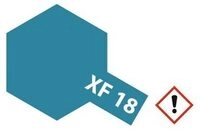TAMIYA 300081318 XF-18 Mittelblau matt 23 ml
