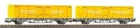 PIKO 27748 H0 2er Set Containertragwagen 2 x 20' WP Post-Container, CH-AAE, Ep. VI