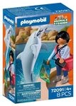 PLAYMOBIL 72091 Zoo: Delfin und Besucherin
