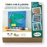 ALADINE 00000000000000085488 3D-Holzbild zum Bemalen Dinosaurier