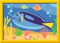 RAVENSBURGER 12023117 CreArt Malen nach Zahlen Kinder - Doktorfisch
