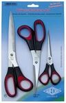 WEDO&reg; 9763 Scherenset Softgriff, 3 St&uuml;ck