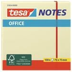 tesa Haftnotizen Office Notes 75x75mm gelb 100 Blatt