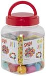 goki 58311 Perlenset Flower Power, sortiert