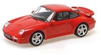 MINICHAMPS 1:18 PORSCHE 911 (993) TURBO - 1995 - RED