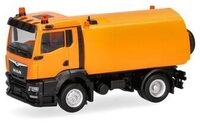 HERPA 321617 1:87 MAN TGS NN Kehrmaschine, kommunalorange