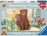 Ravensburger 12004324 Kinderpuzzle 2x24 Teile - Mein Knopf, ein Universum