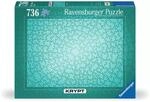 RAVENSBURGER 12000189 Puzzle 736 Teile Krypt Metallic Mint
