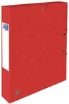 Oxford Sammelbox TOP FILE+, A4, R&uuml;ckenbreite 40mm, aus 425 g/m&sup2; karton, rot