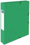 Oxford Sammelbox TOP FILE+, A4, R&uuml;ckenbreite 40mm, aus 425 g/m&sup2; karton, gr&uuml;n