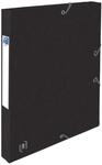 Oxford Sammelbox TOP FILE+, A4, R&uuml;ckenbreite 25mm, aus 425 g/m&sup2; karton, schwarz