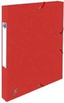 Oxford Sammelbox TOP FILE+, A4, R&uuml;ckenbreite 25mm, aus 425 g/m&sup2; karton, rot