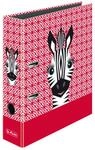 Herlitz Motivordner / DIN A4 / 80mm breit / "Zebra"