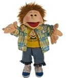 LIVING PUPPETS W193 Gro&szlig;e Handspielpuppe Fabian
