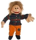 LIVING PUPPETS W023 Gro&szlig;e Handspielpuppe Bodo