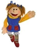 LIVING PUPPETS W067 Gro&szlig;e Handspielpuppe Lotta