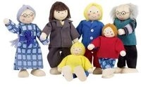 goki SO218 Biegepuppen City Familie