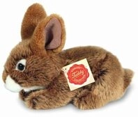 HERMANN TEDDY 93709 Hase sitzend braun 19 cm