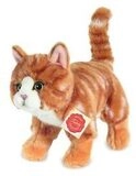 HERMANN TEDDY 90682 Katze stehend rot getigert 20 cm
