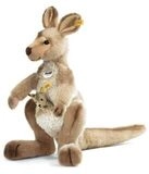 STEIFF 064623 Kango K&auml;nguru 40 cm mit Baby