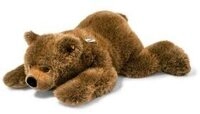 STEIFF 070068 Urs Braunb&auml;r 90 cm liegend