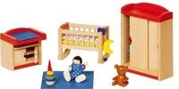 goki 51905 Puppenm&ouml;bel Kinderzimmer Schrank