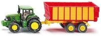 SIKU 1650 Claas mit Silagewagen