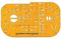FLEISCHMANN 9921 H0 Gleisplanschablone f&uuml;r das FLEISCHMANN H0 PROFI-Gleis