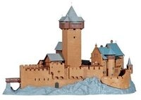 KIBRI 39010 H0 Burg Falkenstein in K&auml;rnten