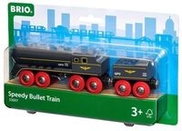 BRIO 63369700 Schwarzer Kugelblitz + Kohlentender