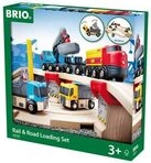 BRIO 63321000 Stra&szlig;en & Schienen Steinverlade Set