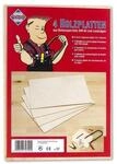 Pebaro Laubs&auml;ge Birkensperrholzplatten, 4 St. Din A4