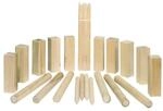 goki Wikinger Wurfspiel Kubb im Baumwollbeutel