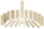 goki Wikingerspiel Kubb, kleine Gr&ouml;&szlig;e, im Baumwollbeute