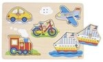 GOKI 57519 Soundpuzzle Verkehrsmittel, mit Fahrzeugsounds
