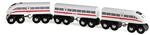 BRIO 63374800 BRIO World - Schnellzug mit Sound, Holz, 3 Teile