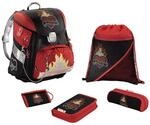 Step by Step Schulranzen-Set TOUCH Heartflame 5-teilig