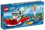 LEGO&reg; City 60109 Feuerwehrschiff