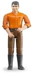 BRUDER&reg; 60007 Figur MANn Helle Haut+Hose Braun